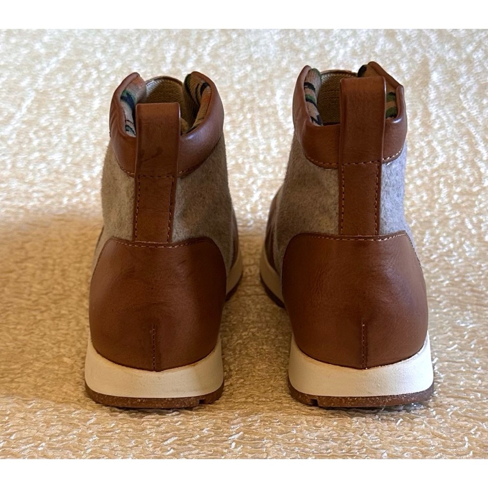 B.O.C. Hi Top Wool Fabric Sneaker / Ankle Boot Size 6 - Picture 6 of 11